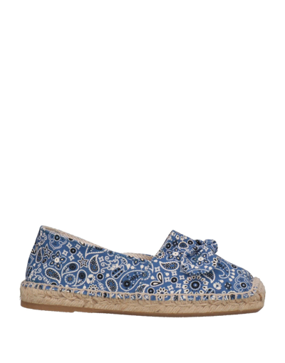 Shop Charlotte Olympia Espadrilles In Azure