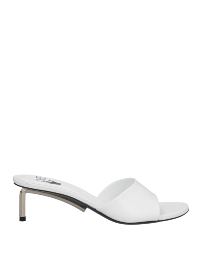 Shop Off-white Woman Sandals White Size 7 Soft Leather