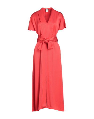 Shop Paul Smith Woman Maxi Dress Red Size 6 Viscose