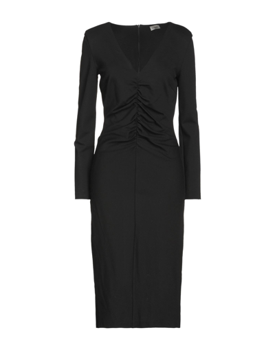 Shop Souvenir Midi Dresses In Black