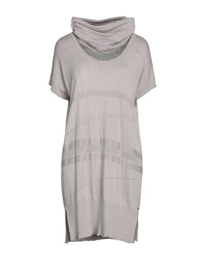 Shop Luckylu  Milano Short Dresses In Grey