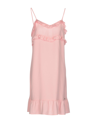 Shop Blugirl Blumarine Woman Mini Dress Pink Size 2 Polyester, Elastane