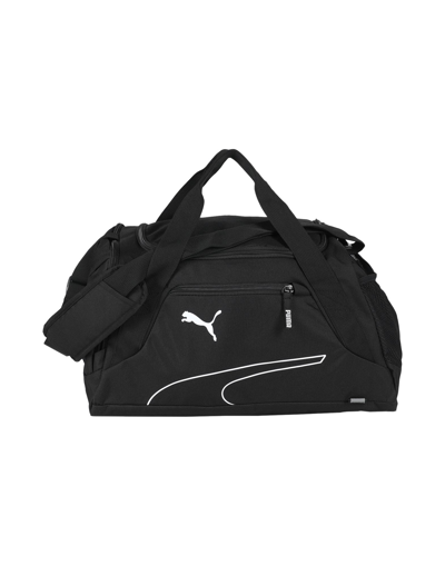 Shop Puma Duffel Bags In Black