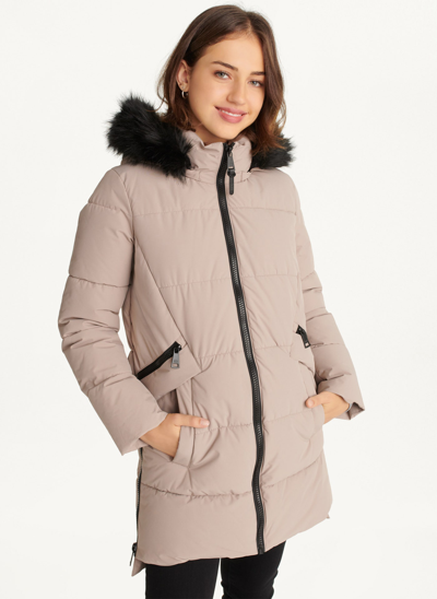 DKNY WOMEN'S LONG PUFFER JACKET~MULTIPLE COLOR & SIZE NEW 