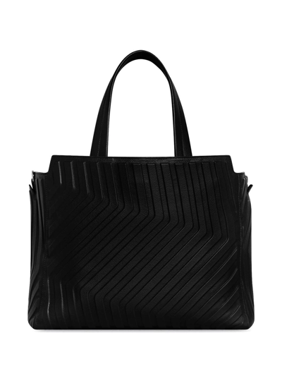 Shop Balenciaga Medium Car East-west Tote Bag In Black