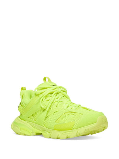 Shop Balenciaga Track Lace-up Sneakers In Yellow