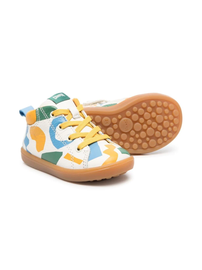 Camper All-over Graphic-print Sneakers In White