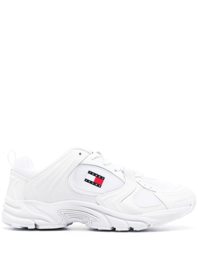 Tommy Jeans City Runner Trainers In White ModeSens