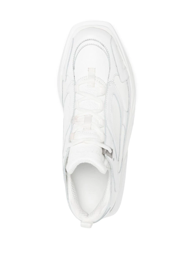 Alyx Mono Hiking Sneaker White Leather Lace-up Low Senaker - Mono Hiking Sneaker In White