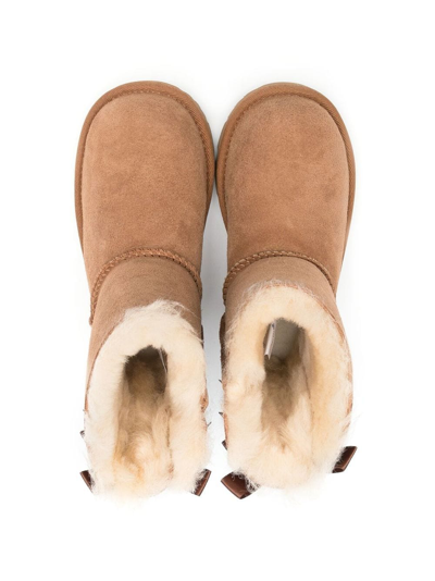 Shop Ugg Bailey Bow Ll Boots In Brown