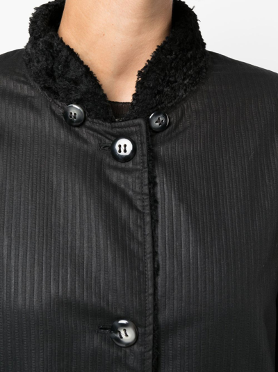 Pre-owned A.n.g.e.l.o. Vintage Cult 1980s Single-breasted Coat In Black