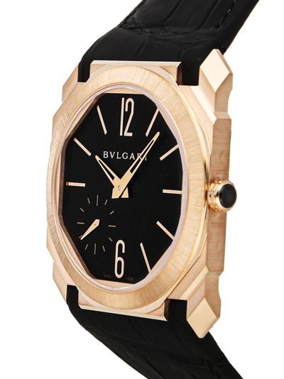 Pre-owned Bvlgari  Octo Finissimo 40mm In Black