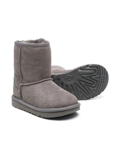 Shop Ugg Suede Ankle Boots In Grey