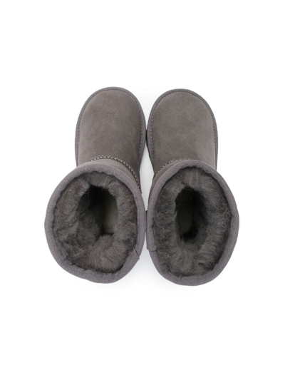 Ugg Suede Ankle Boots In Grey