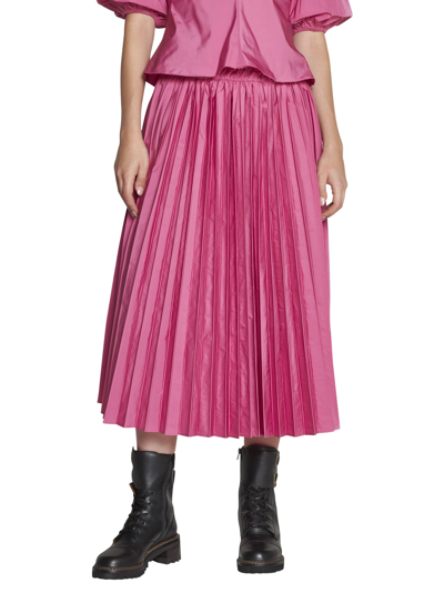 Shop Red Valentino Skirt In Pink