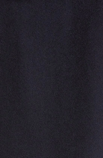 Zegna Oasi Blouson Casual Jacket In Black Cashmere In Navy