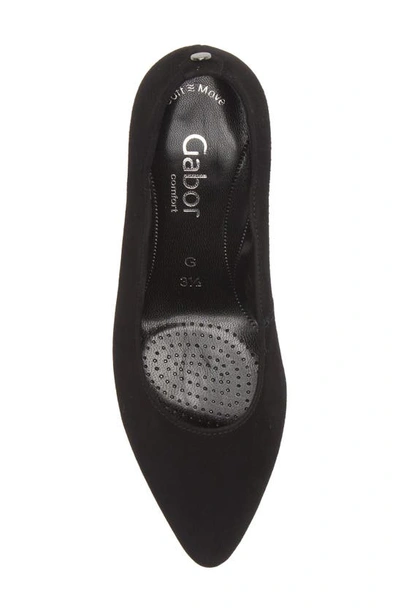 Gabor Scallop Pump In Black