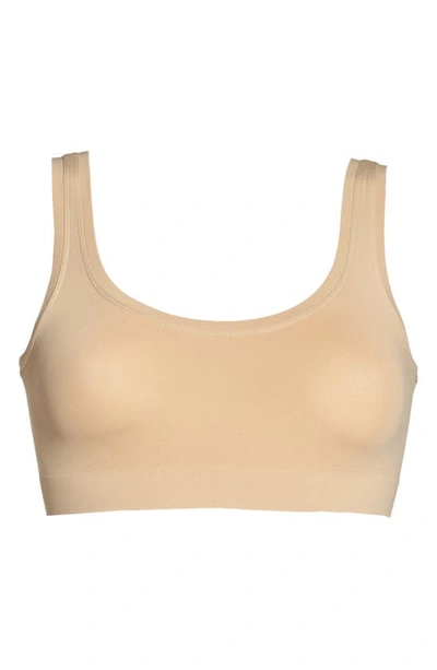 Hanro Touch Feeling Crop Top In Beige