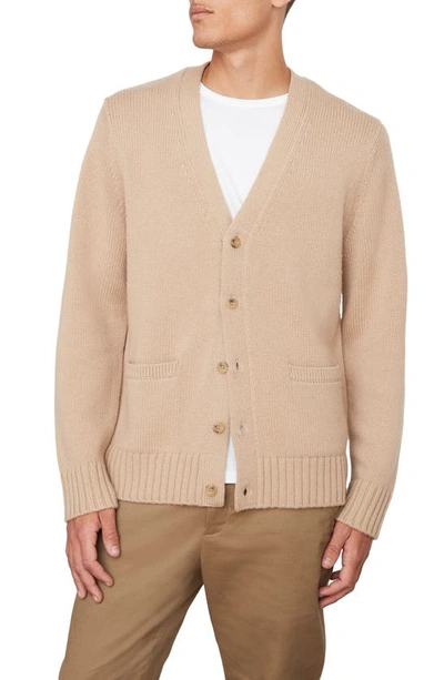 Shop Vince Wool & Cashmere Crewneck Sweater In Camel