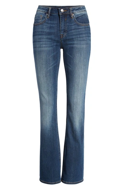 Vigoss Jagger High Waist Bootcut Jeans In Dark Wash