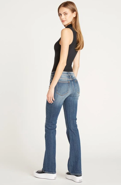 Vigoss Jagger High Waist Bootcut Jeans In Dark Wash