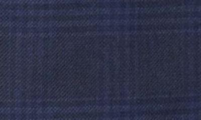 Shop Zegna Prince Of Wales Plaid Achillfarm Wool Blazer In Navy