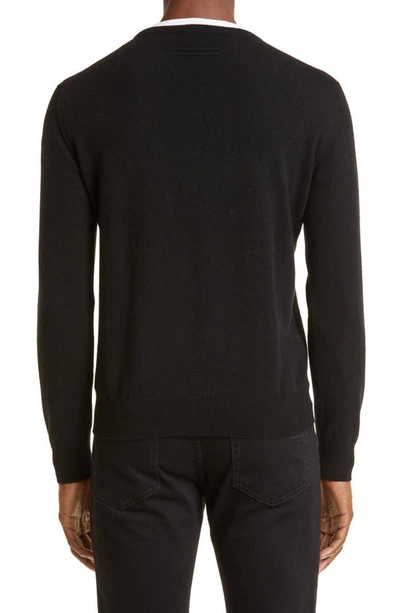 Shop Zegna Oasi Cashmere Sweater In Black