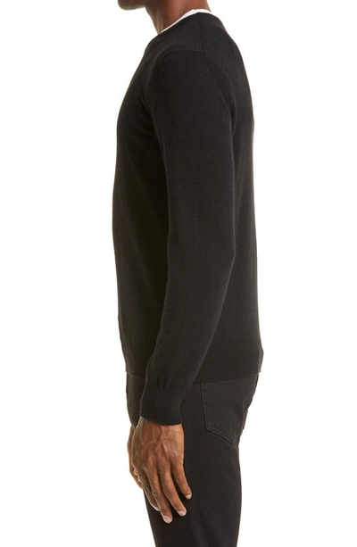 Zegna Oasi Cashmere Sweater In Black