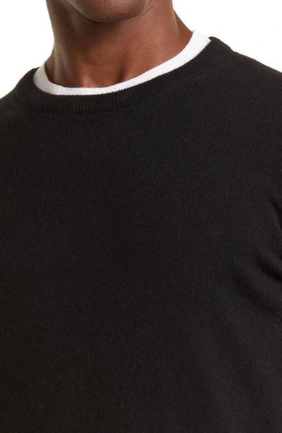 Zegna Oasi Cashmere Sweater In Black