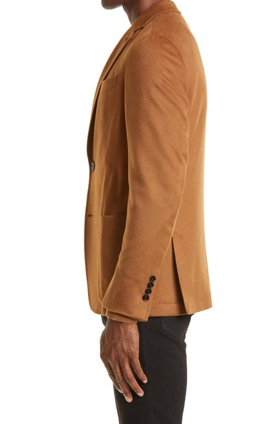 Shop Zegna Deconstructed Oasi Cashmere Sport Coat In Vicuna