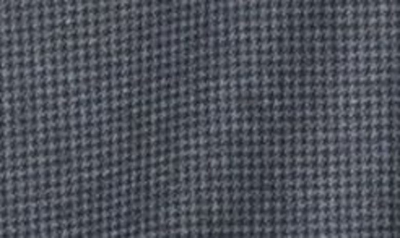 Shop Johnston & Murphy Houndstooth Button-up Shirt In Gray