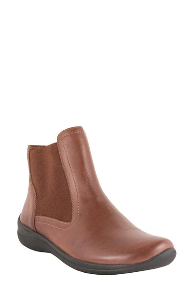Shop David Tate Switch Waterproof Chelsea Boot In Luggage