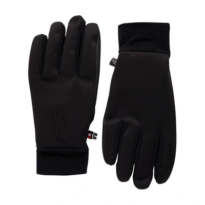 Shop Moncler Gloves In Black