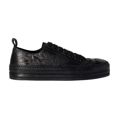 Shop Ann Demeulemeester Gert Low Top Sneakers In Black