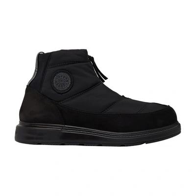 Shop Canada Goose Cypress Puffer Boot In Black