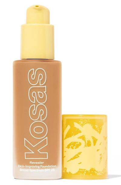 Shop Kosas Revealer Skin Improving Spf 25 Foundation, 1 oz In Medium Warm 240