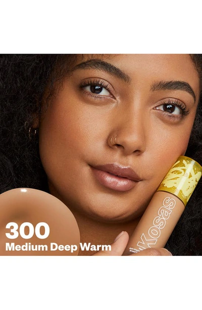 Shop Kosas Revealer Skin Improving Spf 25 Foundation, 1 oz In Medium Deep Warm 300