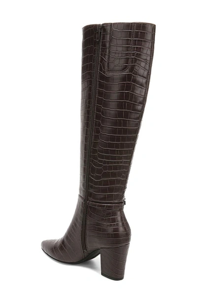 Shop Lifestride Stratford Knee High Boot In Dark Chocolate Print