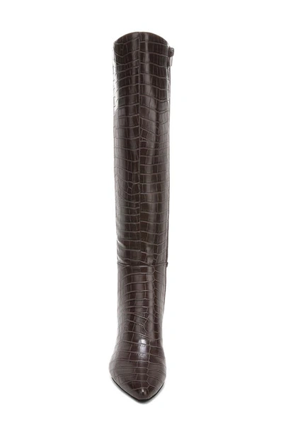 Shop Lifestride Stratford Knee High Boot In Dark Chocolate Print