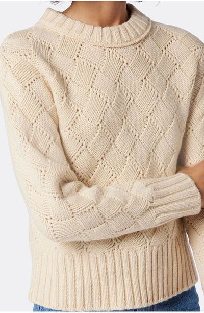 Shop Joie Isabey Wool Sweater In Bleached Sand