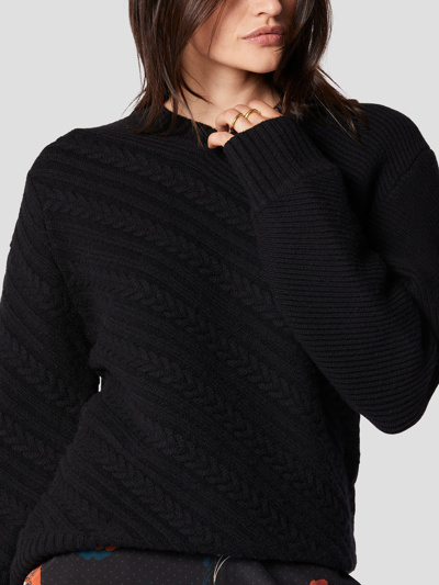 Shop Equipment Seranon Wool Sweater In True Black
