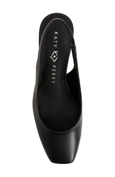 Shop Katy Perry The Laterr Slingback Square Toe Pump In Black