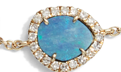 Meira T Opal & Diamond Bracelet In Blue