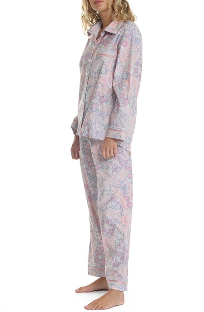 Shop Papinelle Sienna Organic Cotton Pajamas In Pink