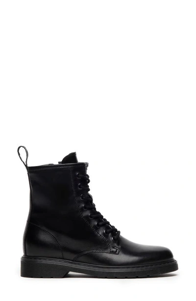 Shop Nerogiardini Combat Boot In Black