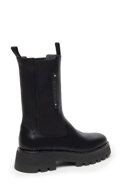 Nerogiardini Calfskin Jeweled Chelsea Boots In Black