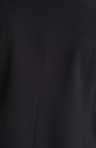 Halogen V-neck Open Front Jacket In Black