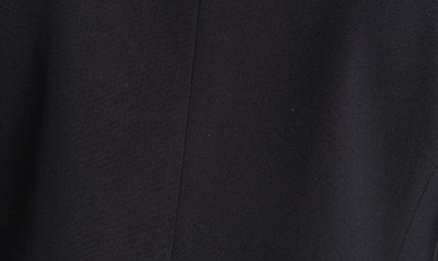 Halogen V-neck Open Front Jacket In Black