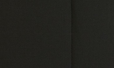 Akris Belted Long Sleeve Wool Blend Dress In Black