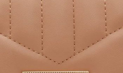 Shop Aldo Haowiaax Faux Leather Crossbody Bag In Other Medium Beige